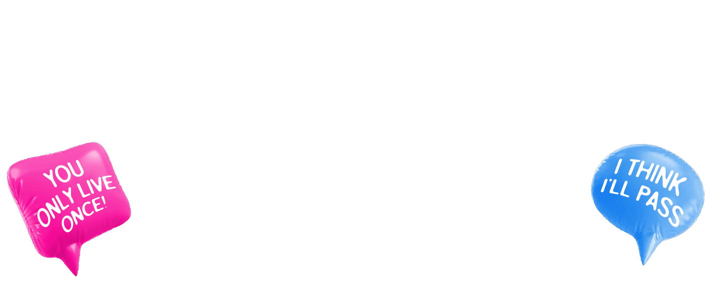 It's time to Rethink your take on drugs. You only live once! / I think I'll pass